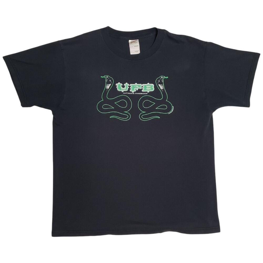 Ultimate Fakebook Band T Shirt Mens L 90s Vintage Extremely Rare Unique Find